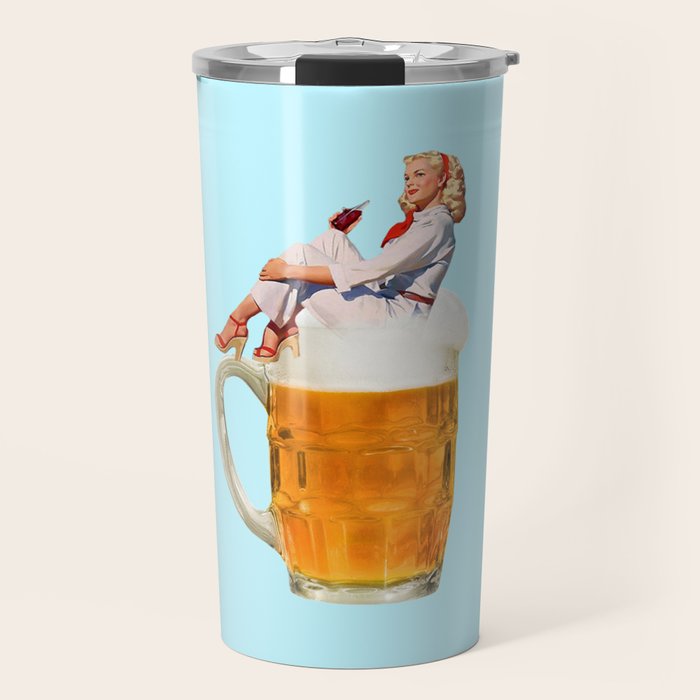 wish you were beer Travel Mug Gallery Image 1