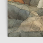 Amber Stone Drift Abstract Landscape Poster Gallery Image 3