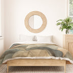 Amber Stone Drift Abstract Landscape Duvet Cover Gallery Image 3