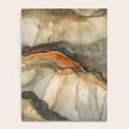 Amber Stone Drift Abstract Landscape Notebook Gallery Image 4