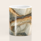 Amber Stone Drift Abstract Landscape Coffee Mug Gallery Image 4
