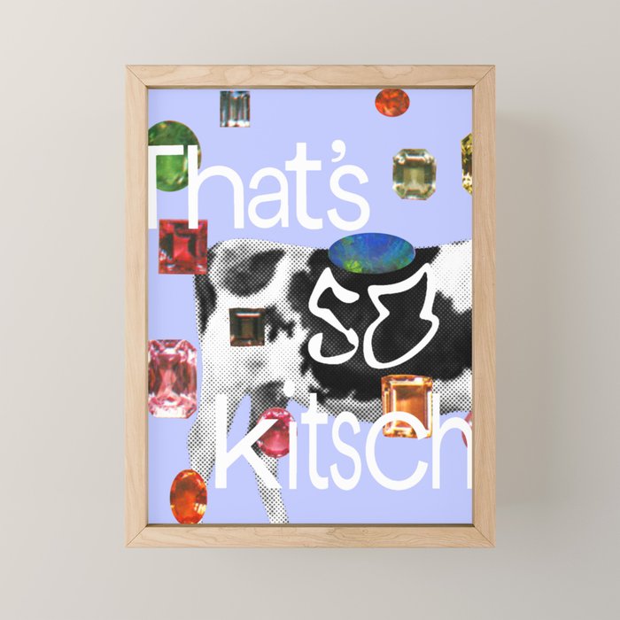 That's so Kitsch Mini Art Print Gallery Image 1