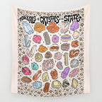 Crystals of the States Wall Tapestry Gallery Image 4