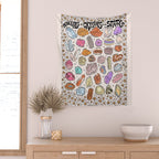 Crystals of the States Wall Tapestry Gallery Image 2