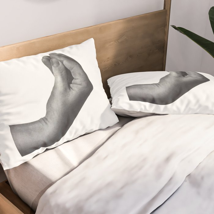 Italian Hand Pillow Sham Gallery Image 2