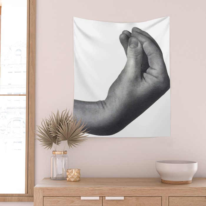 Italian Hand Wall Tapestry Gallery Image 2