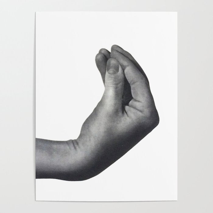 Italian Hand Poster Gallery Image 4
