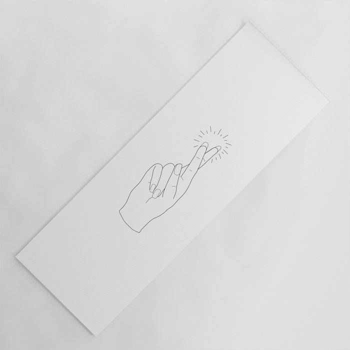 Fingers Crossed Yoga Mat Gallery Image 1