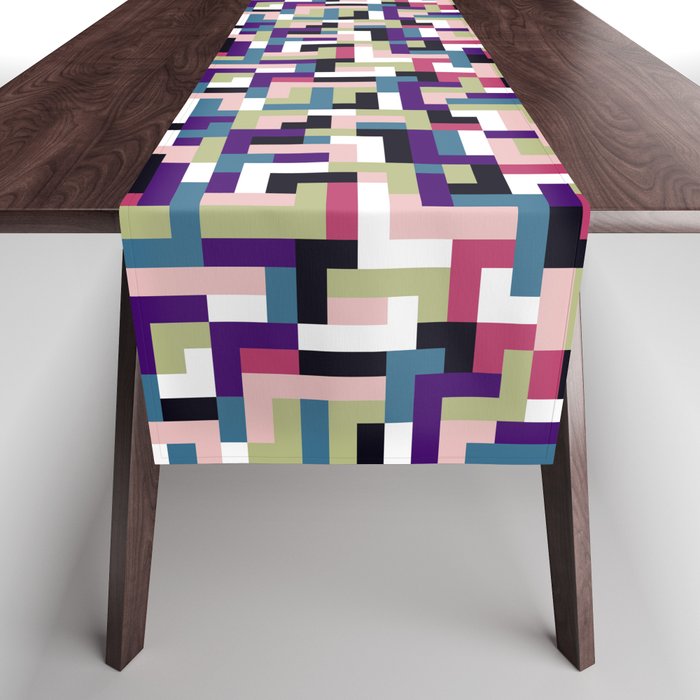 Boho M Tetris PTT Table Runner Gallery Image 1