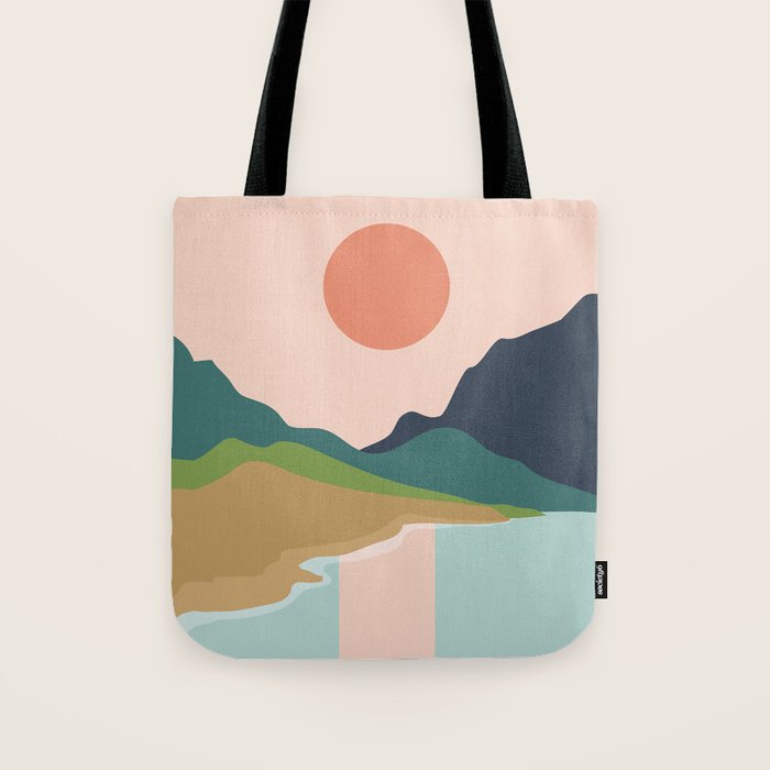Sun reflection Tote Bag Gallery Image 1