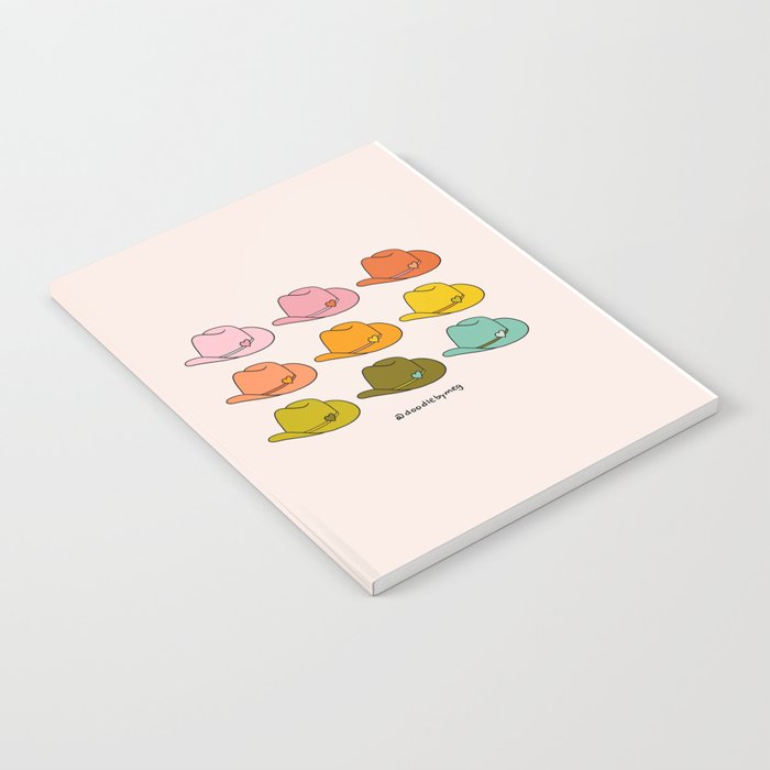 Rainbow Cowboy Hats Notebook Gallery Image 1