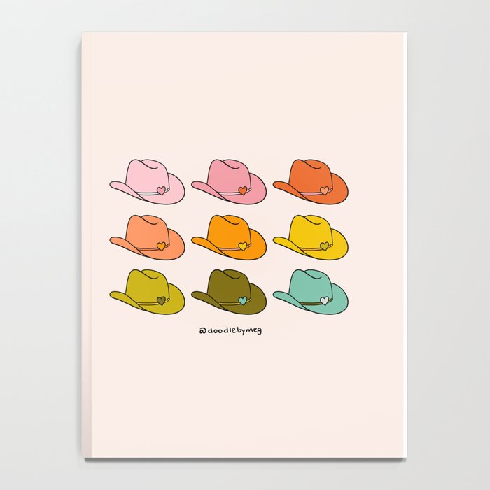 Rainbow Cowboy Hats Notebook Gallery Image 4