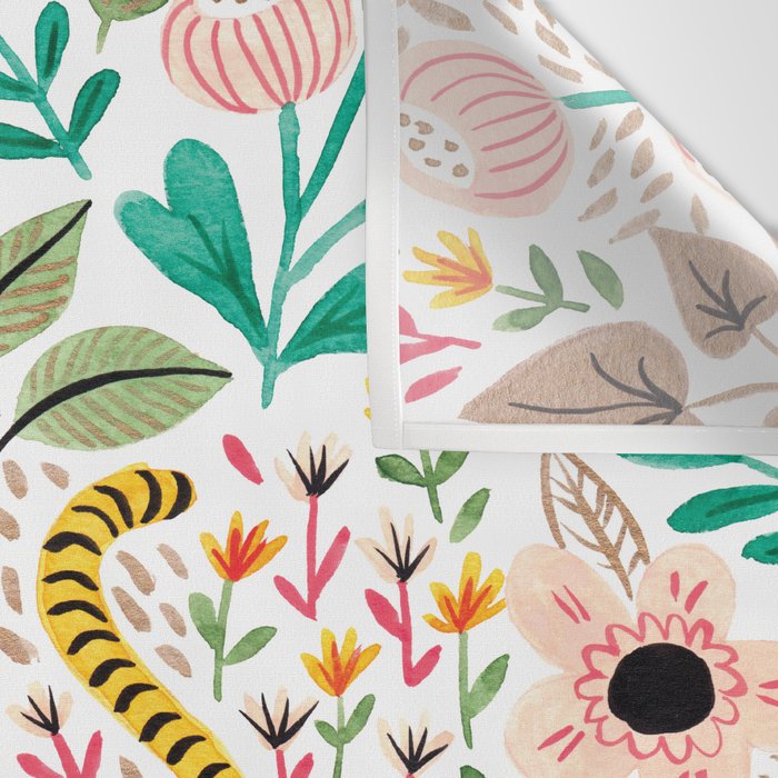 Tiger Jungle Wall Tapestry Gallery Image 3