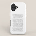 If quote by Rudyard Kipling -If you can keep your head when all about you        Are losing theirs and blaming it on you,    If you can trust yourself when all men doubt you, But make allowance for their doubting too;    iPhone Case Gallery Image 1