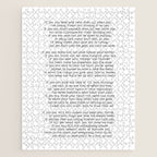If quote by Rudyard Kipling -If you can keep your head when all about you        Are losing theirs and blaming it on you,    If you can trust yourself when all men doubt you, But make allowance for their doubting too;    Jigsaw Puzzle Gallery Image 1