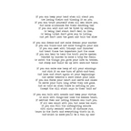 If quote by Rudyard Kipling -If you can keep your head when all about you        Are losing theirs and blaming it on you,    If you can trust yourself when all men doubt you, But make allowance for their doubting too;    Coffee Mug Gallery Image 2