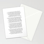 If quote by Rudyard Kipling -If you can keep your head when all about you        Are losing theirs and blaming it on you,    If you can trust yourself when all men doubt you, But make allowance for their doubting too;    Stationery Card Gallery Image 2