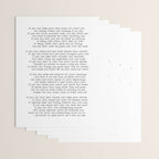 If quote by Rudyard Kipling -If you can keep your head when all about you        Are losing theirs and blaming it on you,    If you can trust yourself when all men doubt you, But make allowance for their doubting too;    Wrapping Paper Gallery Image 3