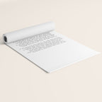 If quote by Rudyard Kipling -If you can keep your head when all about you        Are losing theirs and blaming it on you,    If you can trust yourself when all men doubt you, But make allowance for their doubting too;    Yoga Mat Gallery Image 2