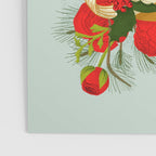 Merry and Bright Christmas Print - Soft Blue Poster Gallery Image 3