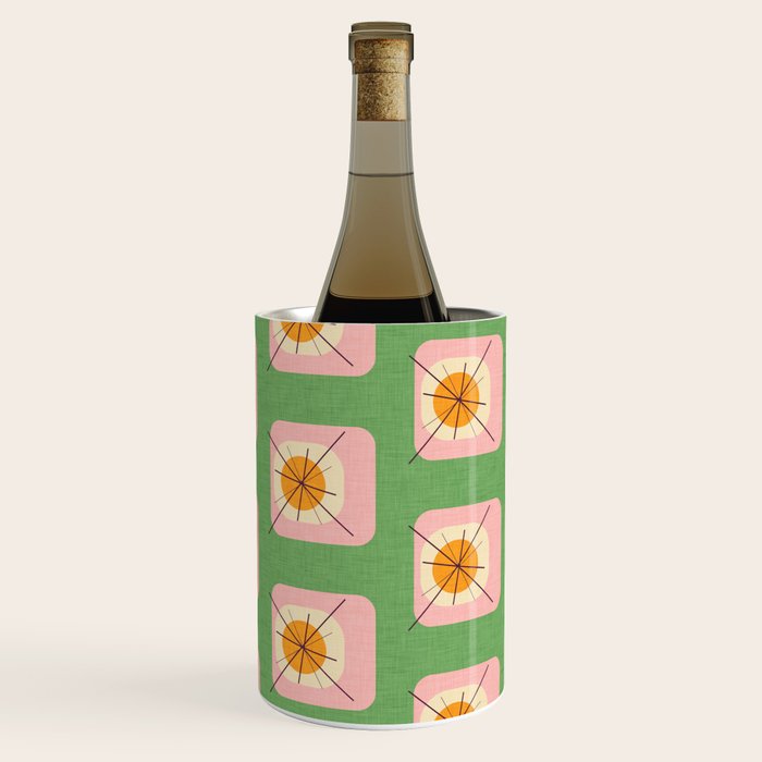 Flower Eggs Green-Pink Wine Chiller Gallery Image 1