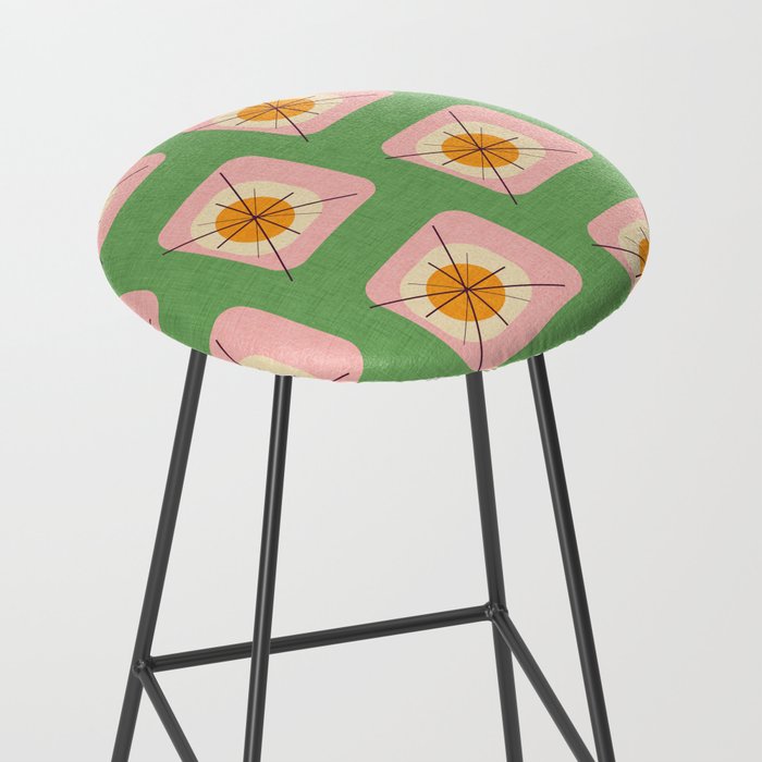 Flower Eggs Green-Pink Stool Gallery Image 2