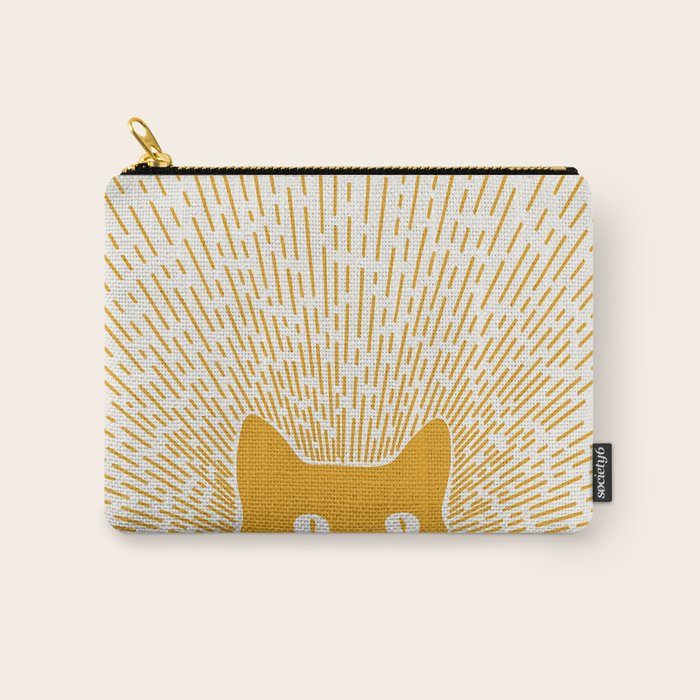 Cat Landscape 96: Good Meowning Carry All Pouch Gallery Image 1