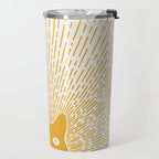 Cat Landscape 96: Good Meowning Travel Mug Gallery Image 2