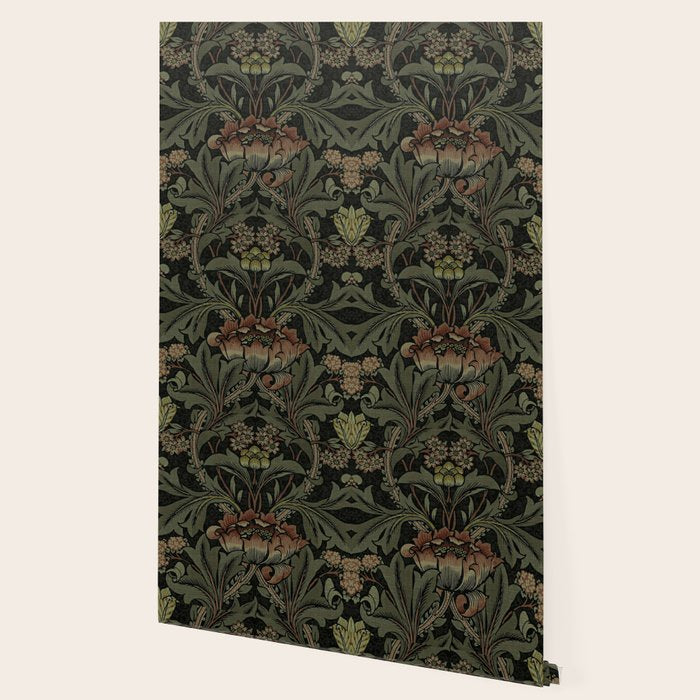 William Morris floral, William Morris fabric design,No.6, Wallpaper Gallery Image 2