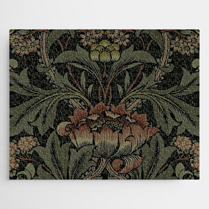 William Morris floral, William Morris fabric design,No.6, Jigsaw Puzzle Gallery Image 1