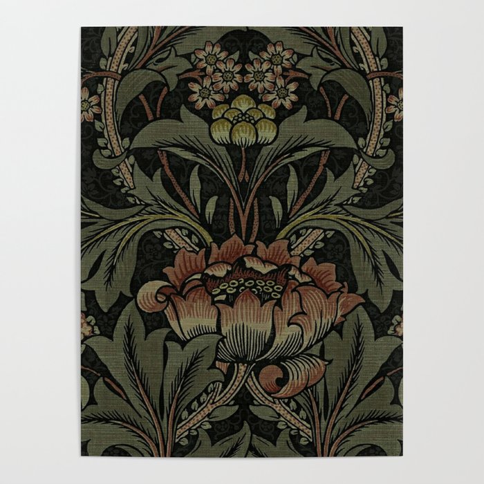 William Morris floral, William Morris fabric design,No.6, Poster Gallery Image 4