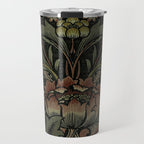 William Morris floral, William Morris fabric design,No.6, Travel Mug Gallery Image 1