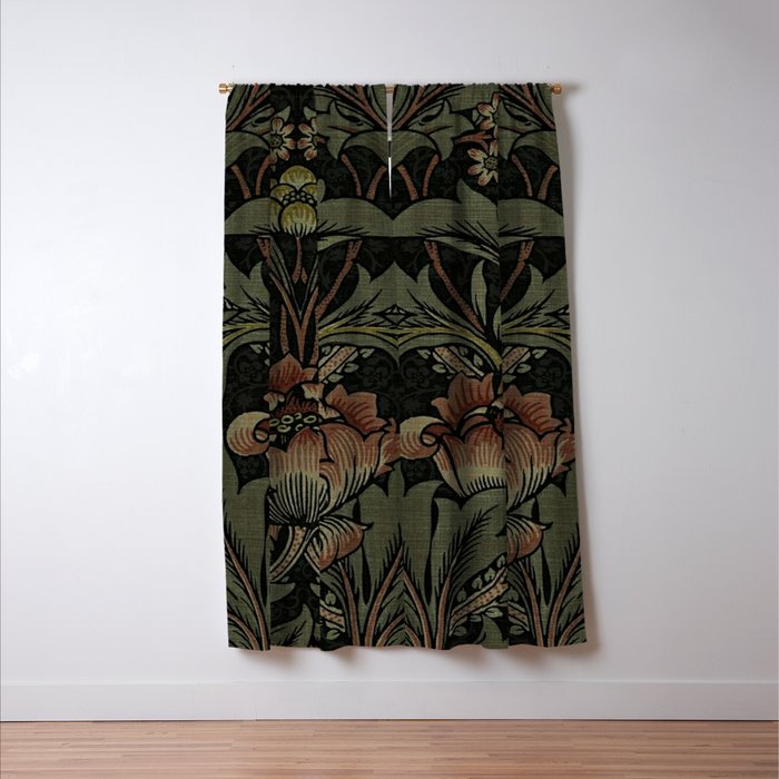 William Morris floral, William Morris fabric design,No.6, Window Curtain Gallery Image 3