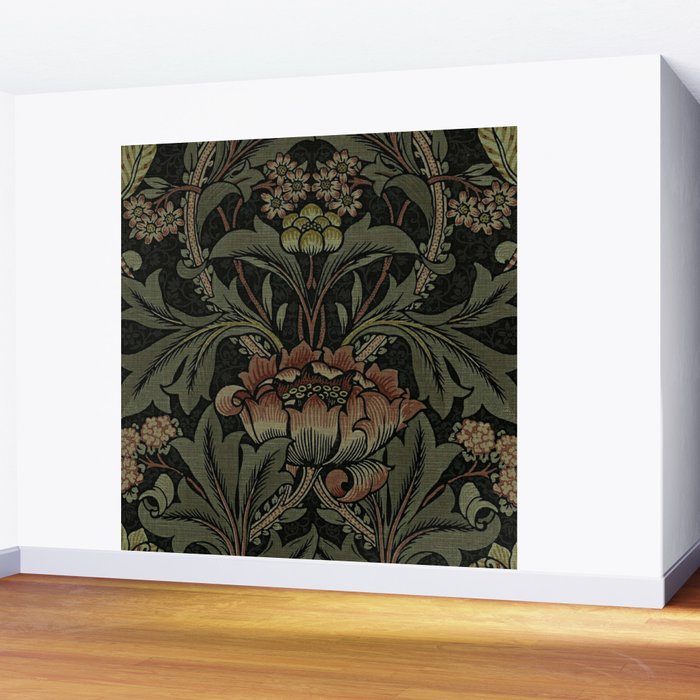 William Morris floral, William Morris fabric design,No.6, Wall Mural Gallery Image 2
