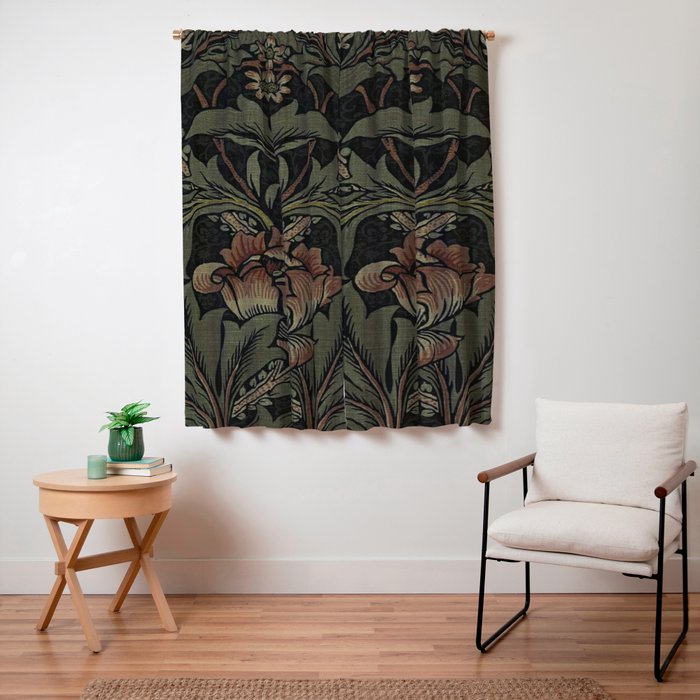 William Morris floral, William Morris fabric design,No.6, Window Curtain Gallery Image 3