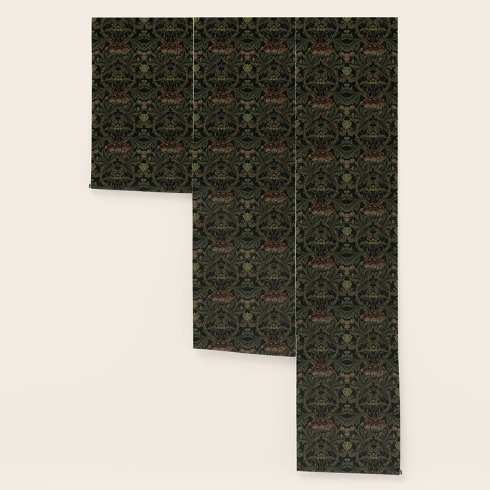 William Morris floral, William Morris fabric design,No.6, Wallpaper Gallery Image 3