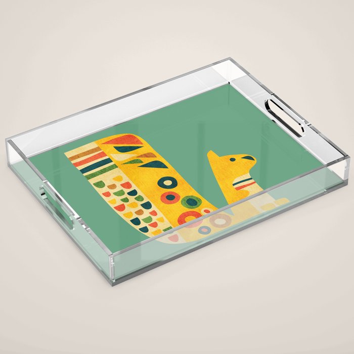 Century Squirrel Acrylic Tray Gallery Image 1