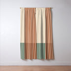 Color Block Line Abstract XXVII Window Curtain Gallery Image 3