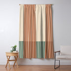 Color Block Line Abstract XXVII Window Curtain Gallery Image 5