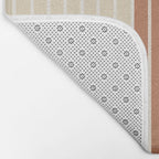 Color Block Line Abstract XXVII Bath Mat Gallery Image 2