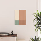 Color Block Line Abstract XXVII Poster Gallery Image 2