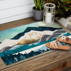 Evening Forest Outdoor Rug Gallery Image 2