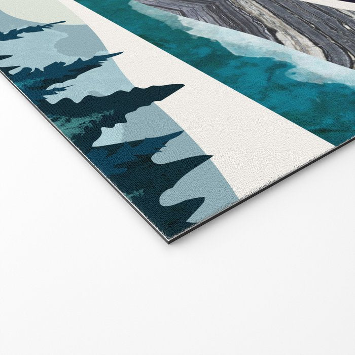 Evening Forest Welcome Mat Gallery Image 2