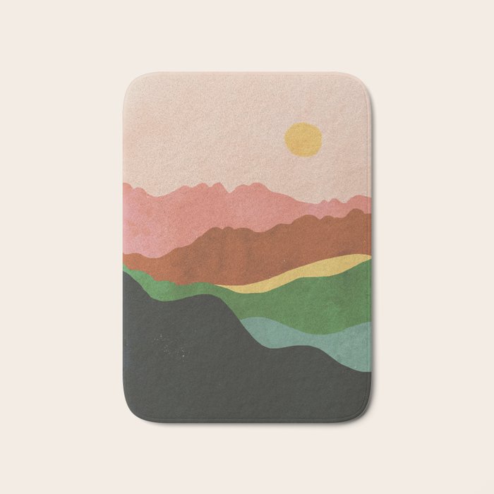 Landscape No2 Bath Mat Gallery Image 1
