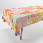 Happy city Tablecloth Gallery Image 1