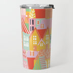 Happy city Travel Mug Gallery Image 2