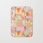 Happy city Bath Mat Gallery Image 1
