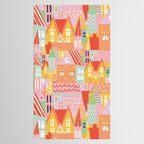 Happy city Tablecloth Gallery Image 2
