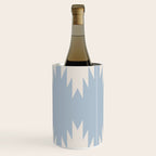Geometric Southwestern Minimalism - Soft Sky Blue Wine Chiller Gallery Image 1
