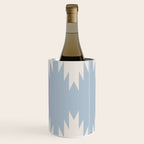 Geometric Southwestern Minimalism - Soft Sky Blue Wine Chiller Gallery Image 3